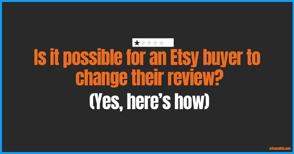 changing an etsy review