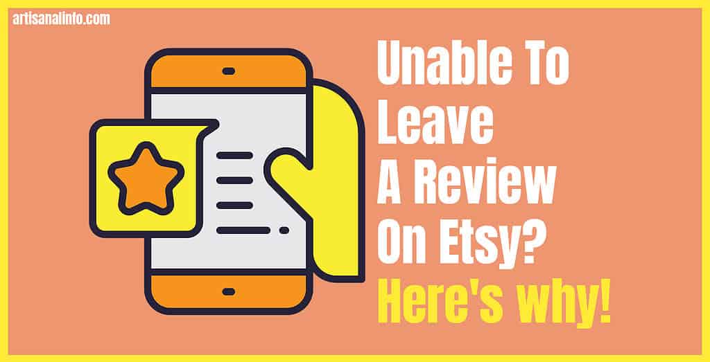 steps to leave an etsy review